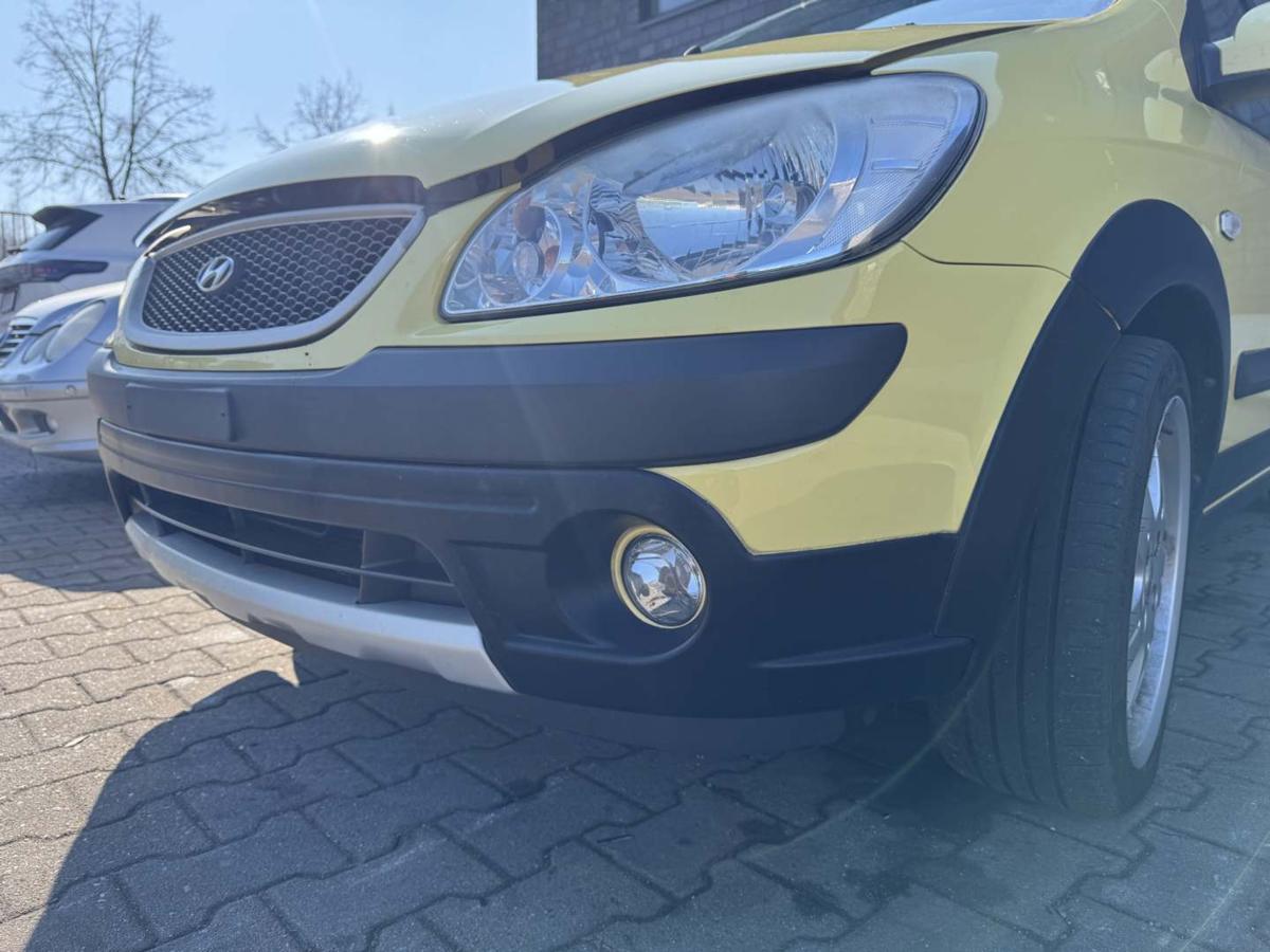 Hyundai Getz Cross original Sto&szlig;stange Stossf&auml;nger vorn 3W Willow Green Bj.2008